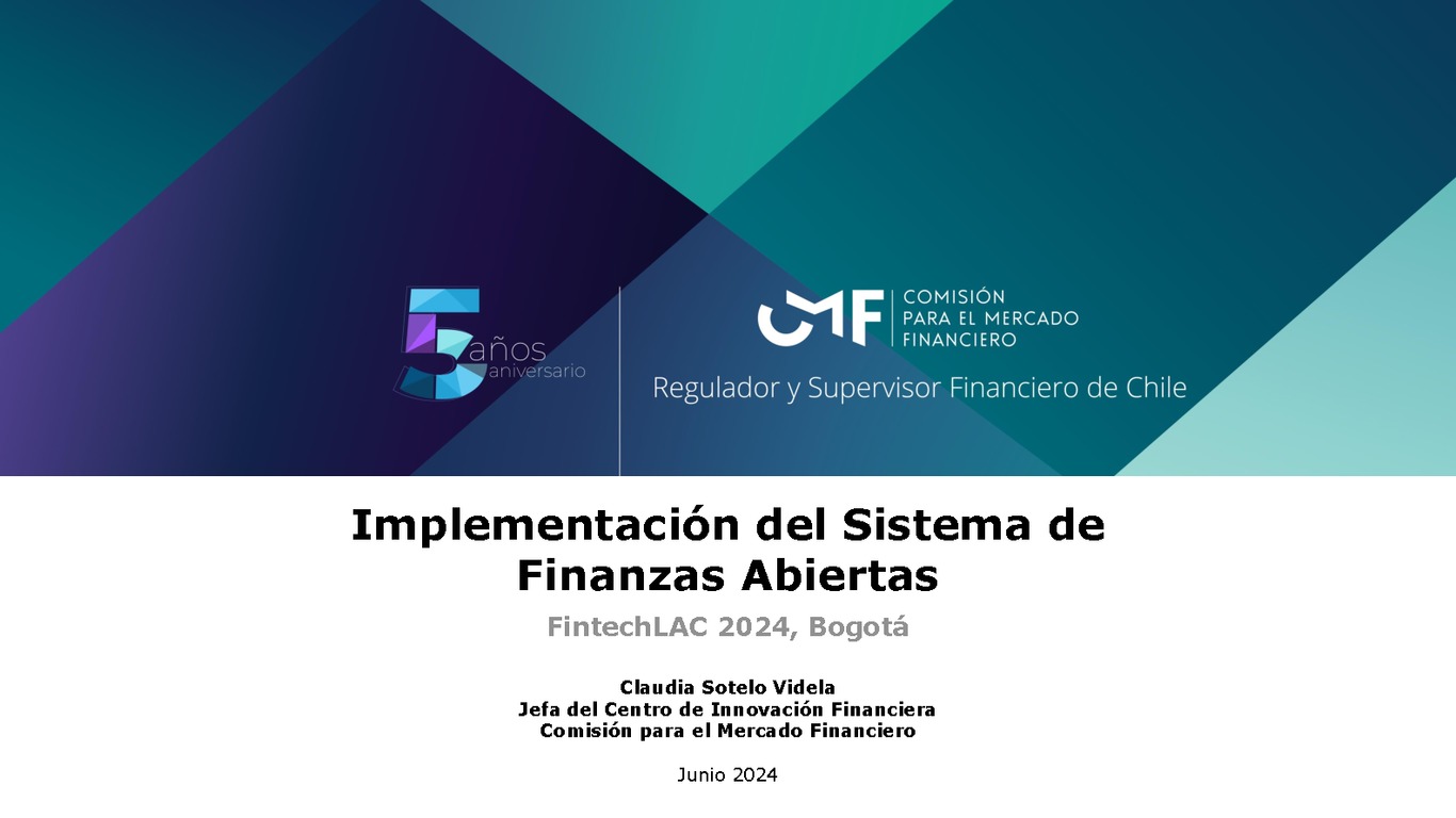 Implementación del Sistema de Finanzas Abiertas