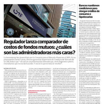 Regulador lanza comparador de costos de fondos mutuos: ¿cuáles son las administradoras más caras?