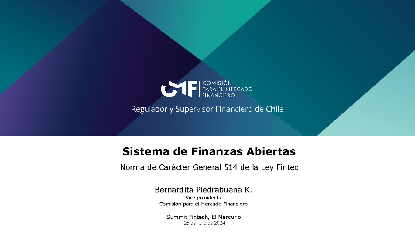 Sistema de Finanzas Abiertas: Norma de Carácter General 514 de la Ley Fintec