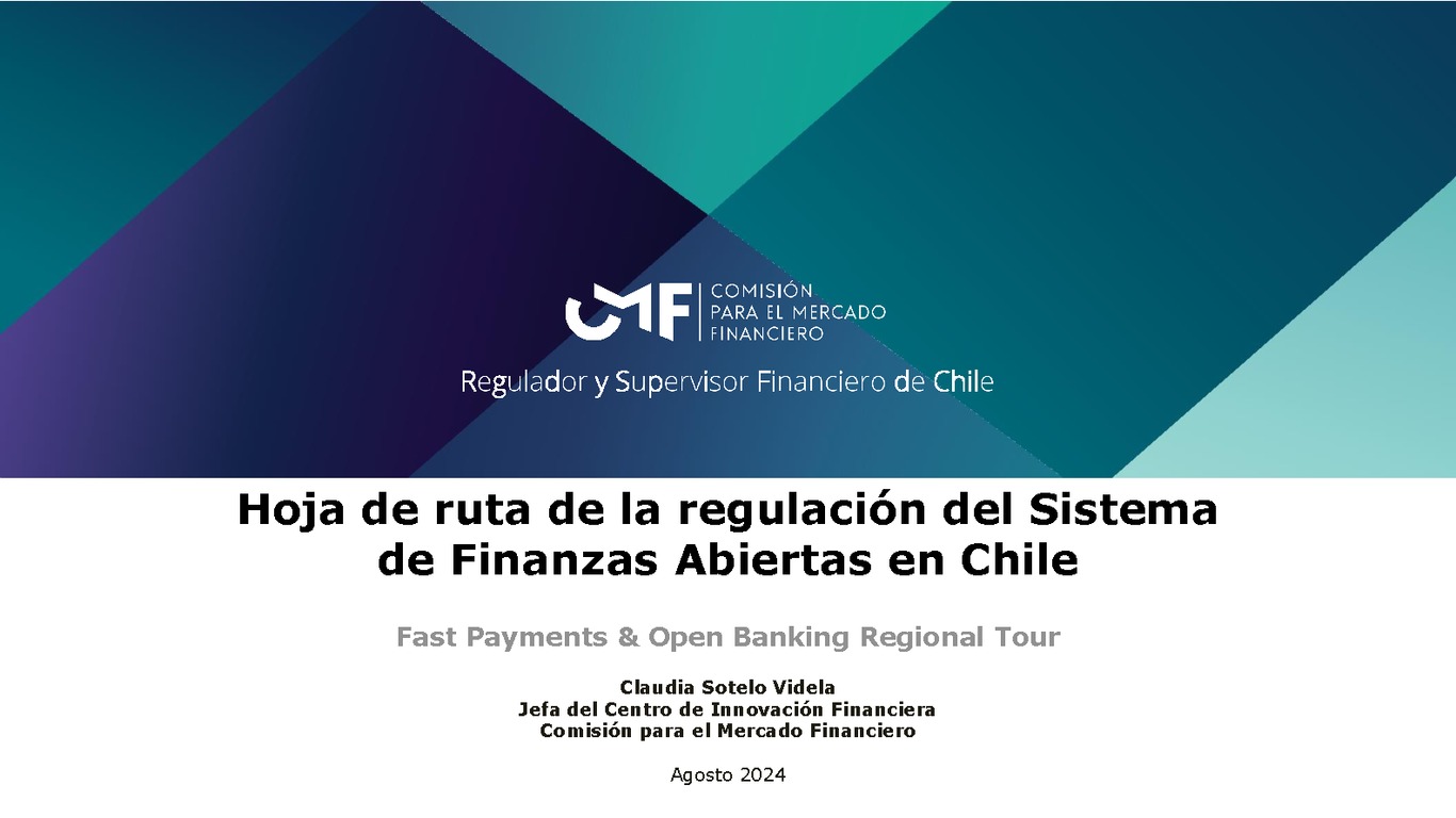  Hoja de ruta de la regulación del Sistema de Finanzas Abiertas en Chile