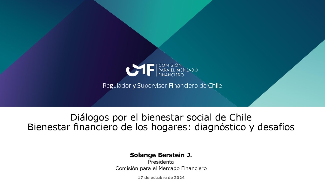 Bienestar financiero de los hogares: diagnóstico y desafíos