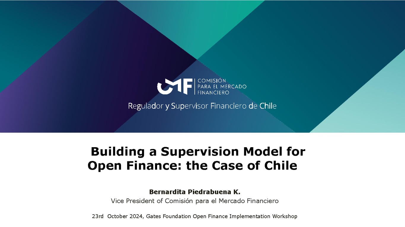 Building a Supervision Model for Open Finance: the Case of Chile
