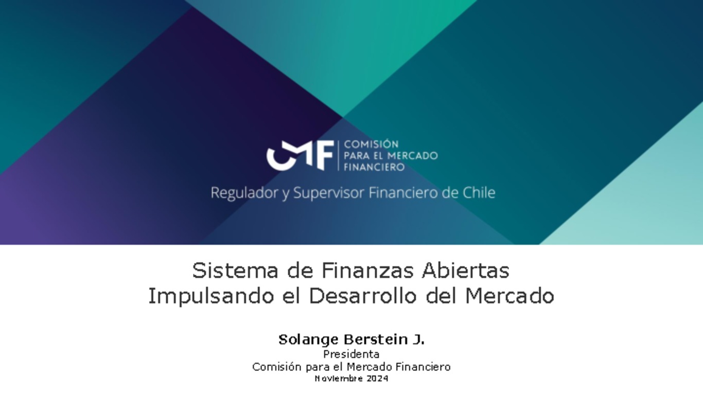 Sistema de Finanzas Abiertas Impulsando el Desarrollo del Mercado