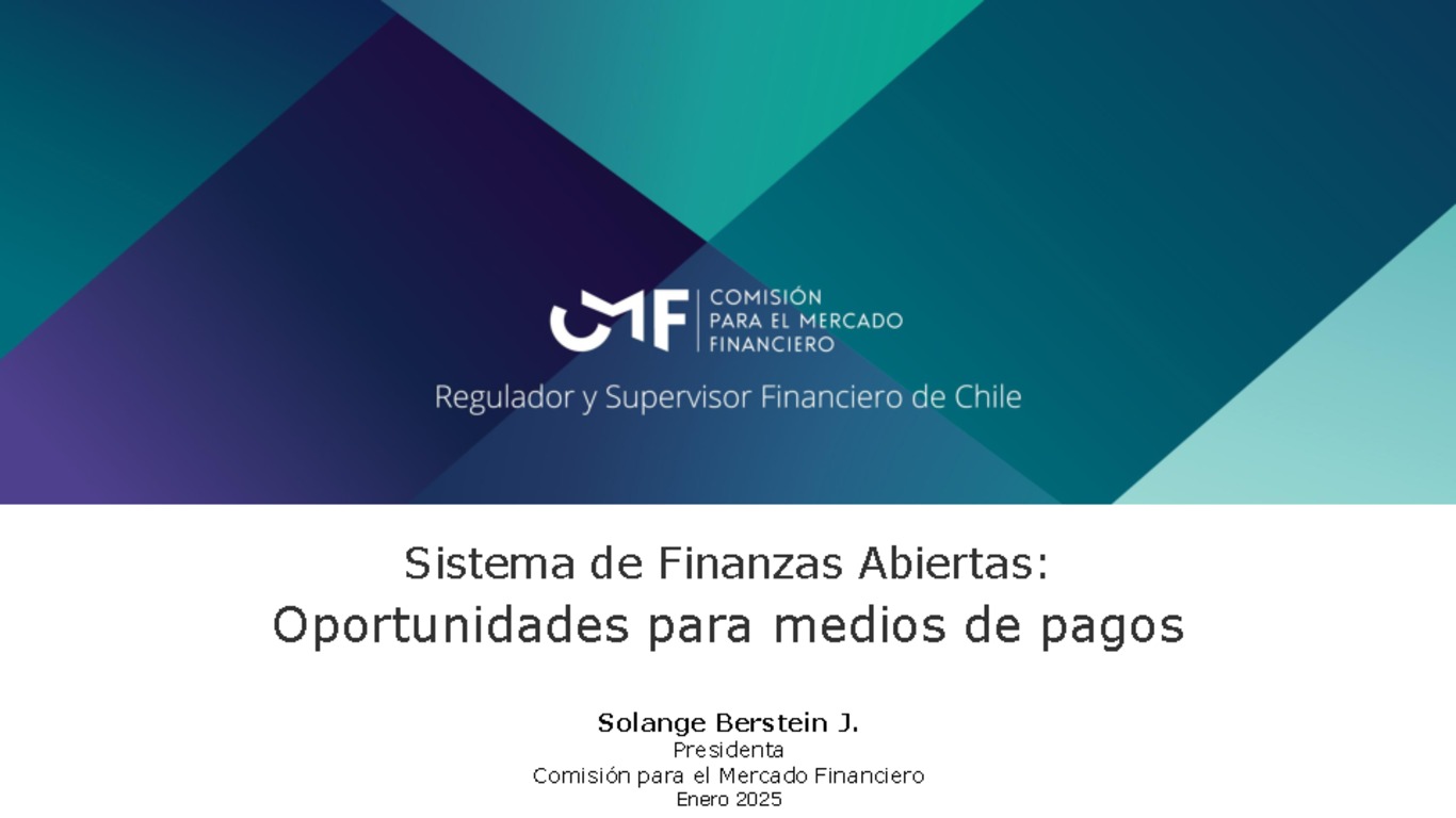 Sistema de Finanzas Abiertas: Oportunidades para medios de pagos