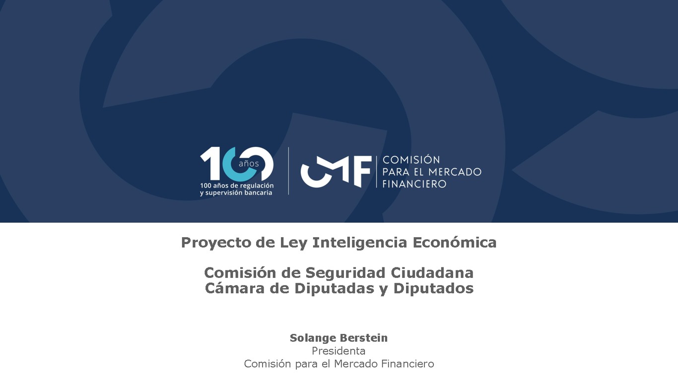 Proyecto de Ley Inteligencia Económica