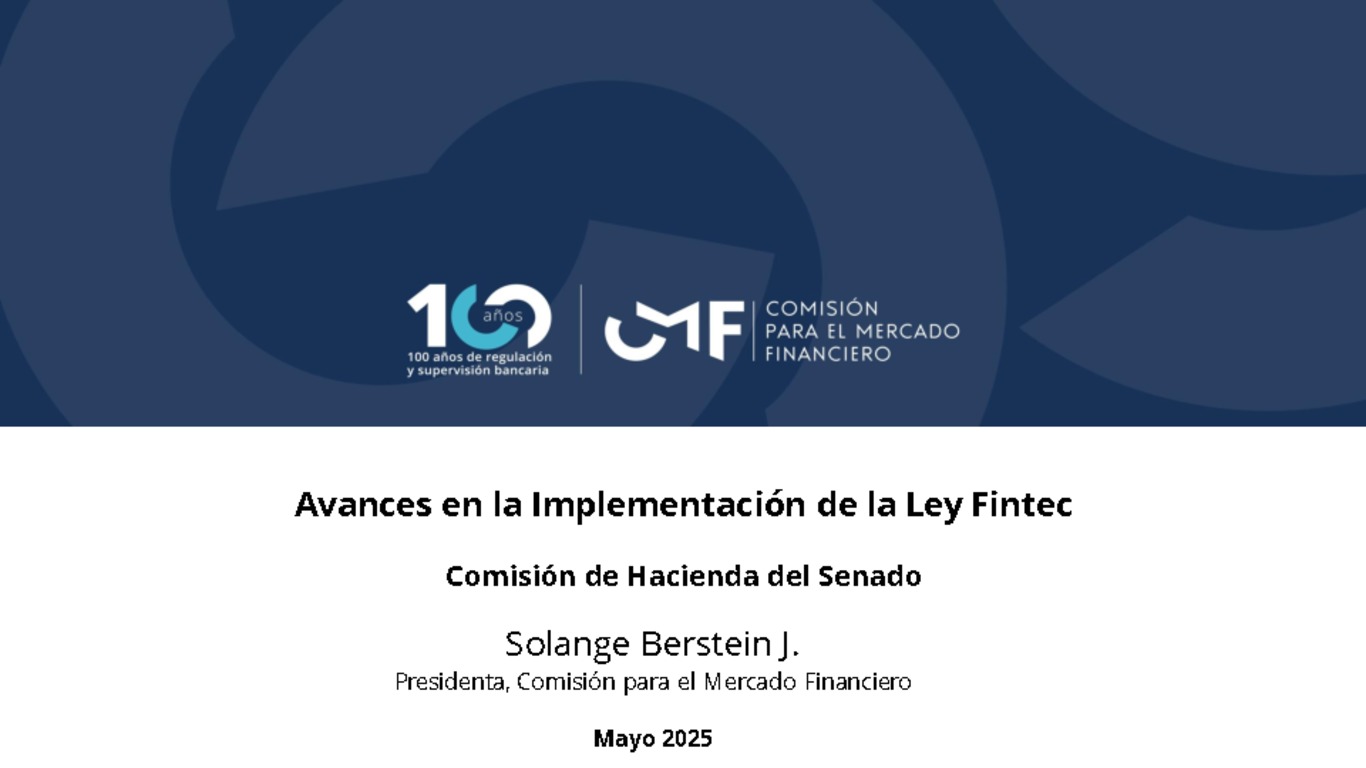Avances en la Implementación de la Ley Fintec
