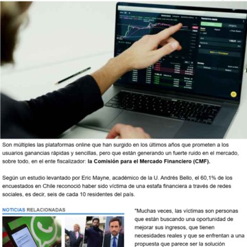 Plataformas no reguladas: La "lista negra" de la CMF de entidades que ofrecerían créditos fraudulentos