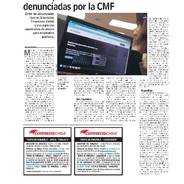 Cómo operan las falsas financieras denunciadas por la CMF