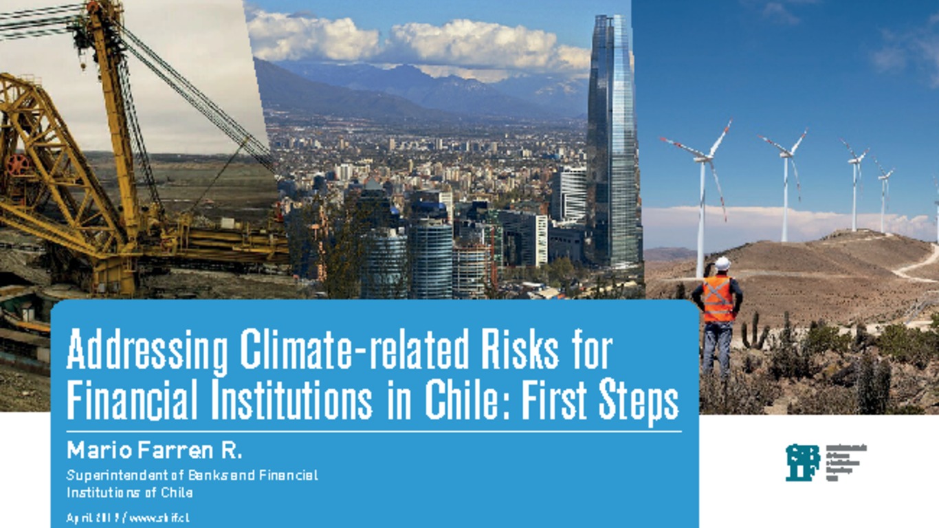 Addressing Climate-related Risks for Financial Institutions in Chile: First Steps