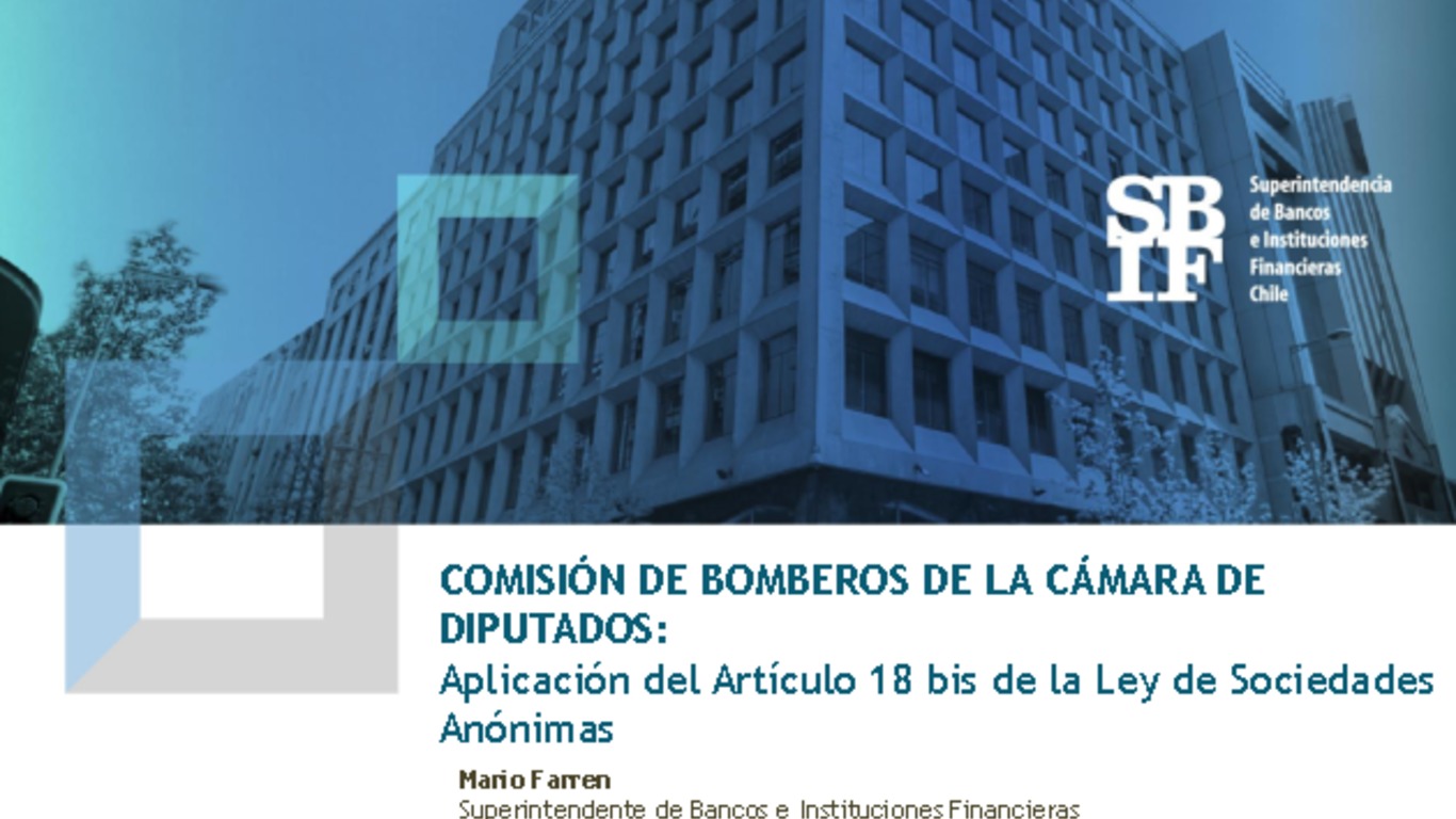 Presentación Aplicación del Artículo 18 bis de la Ley de Sociedades Anónimas