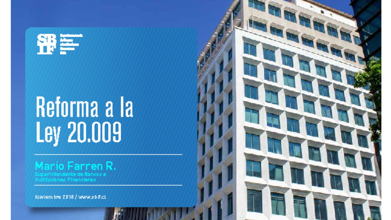 Presentación: Reforma a la Ley 20.009