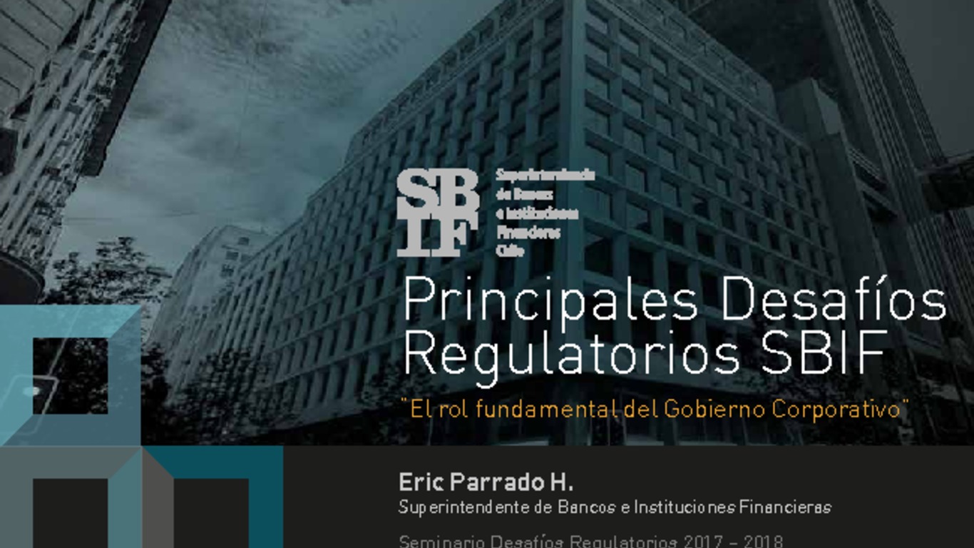 Presentación El rol fundamental del Gobierno Corporativo