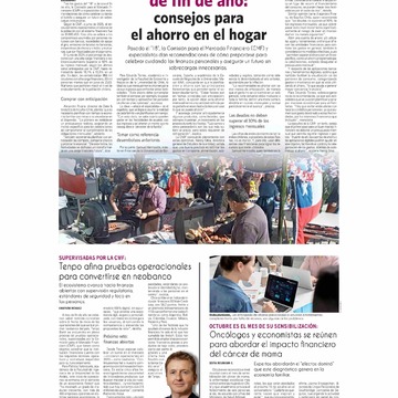 De cara a gastos de fin de año: consejos para el ahorro en el hogar