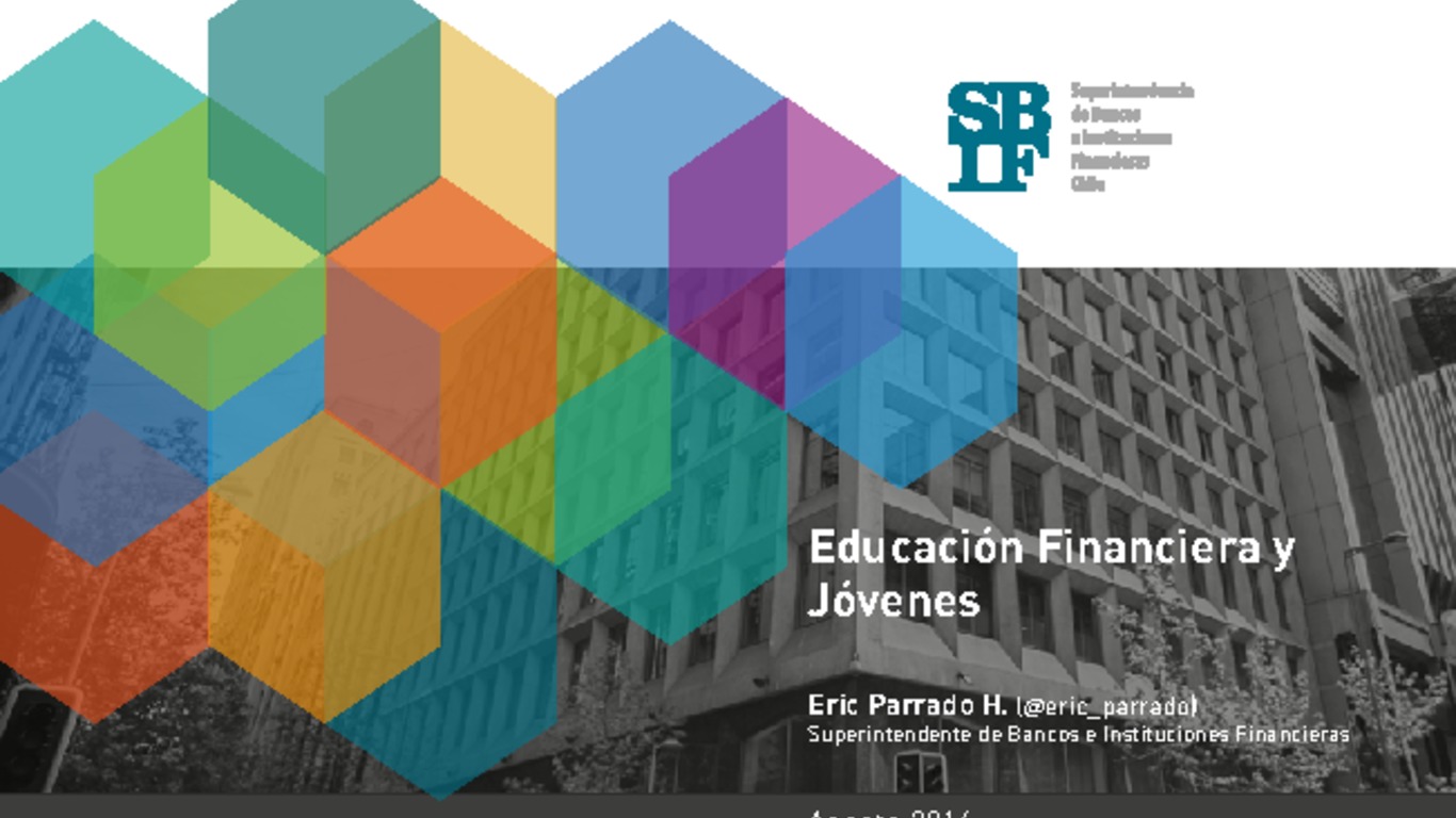 Presentación: Educación Financiera y Jóvenes