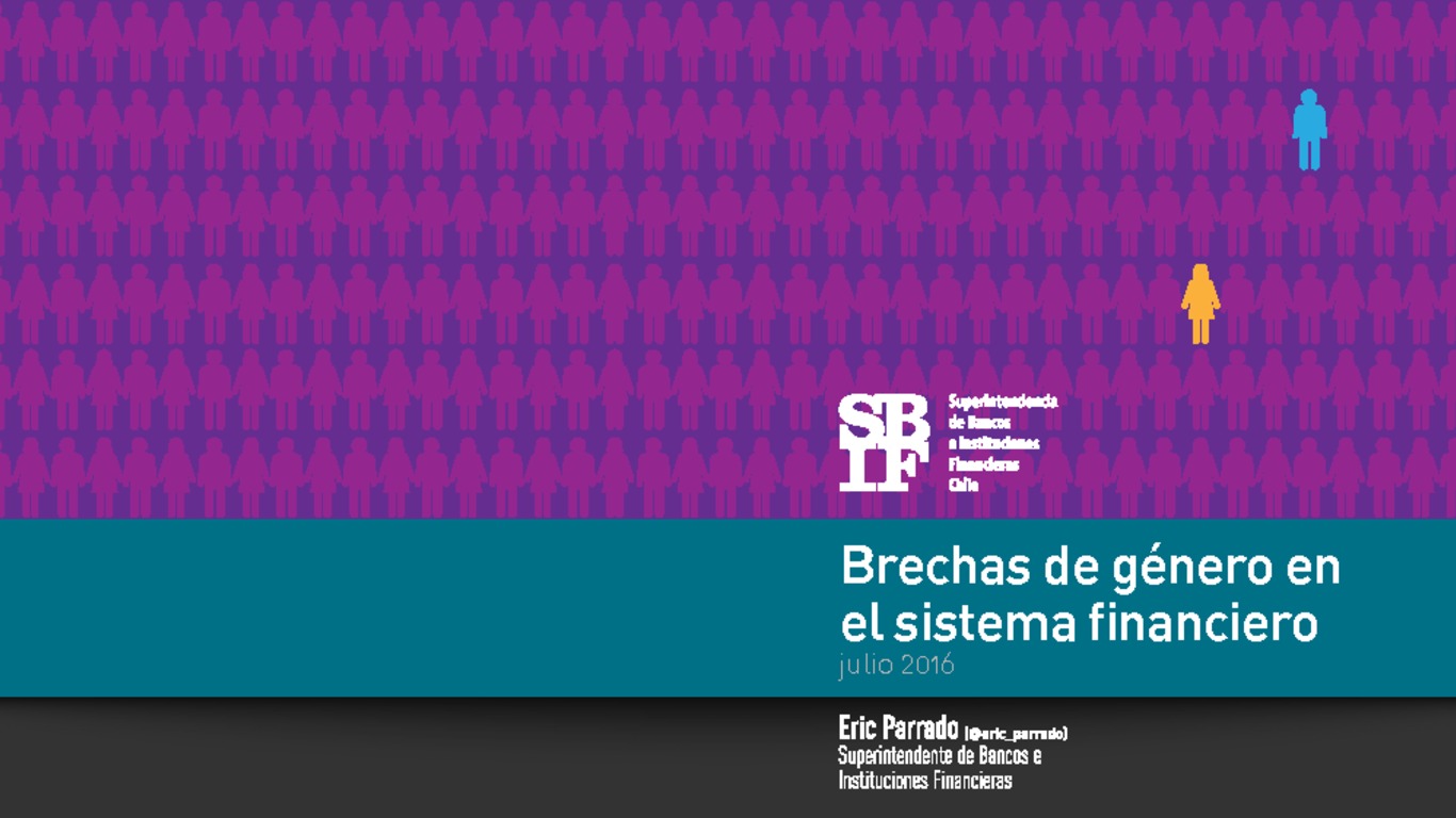 Presentación: Brechas de Género en el Sistema Financiero