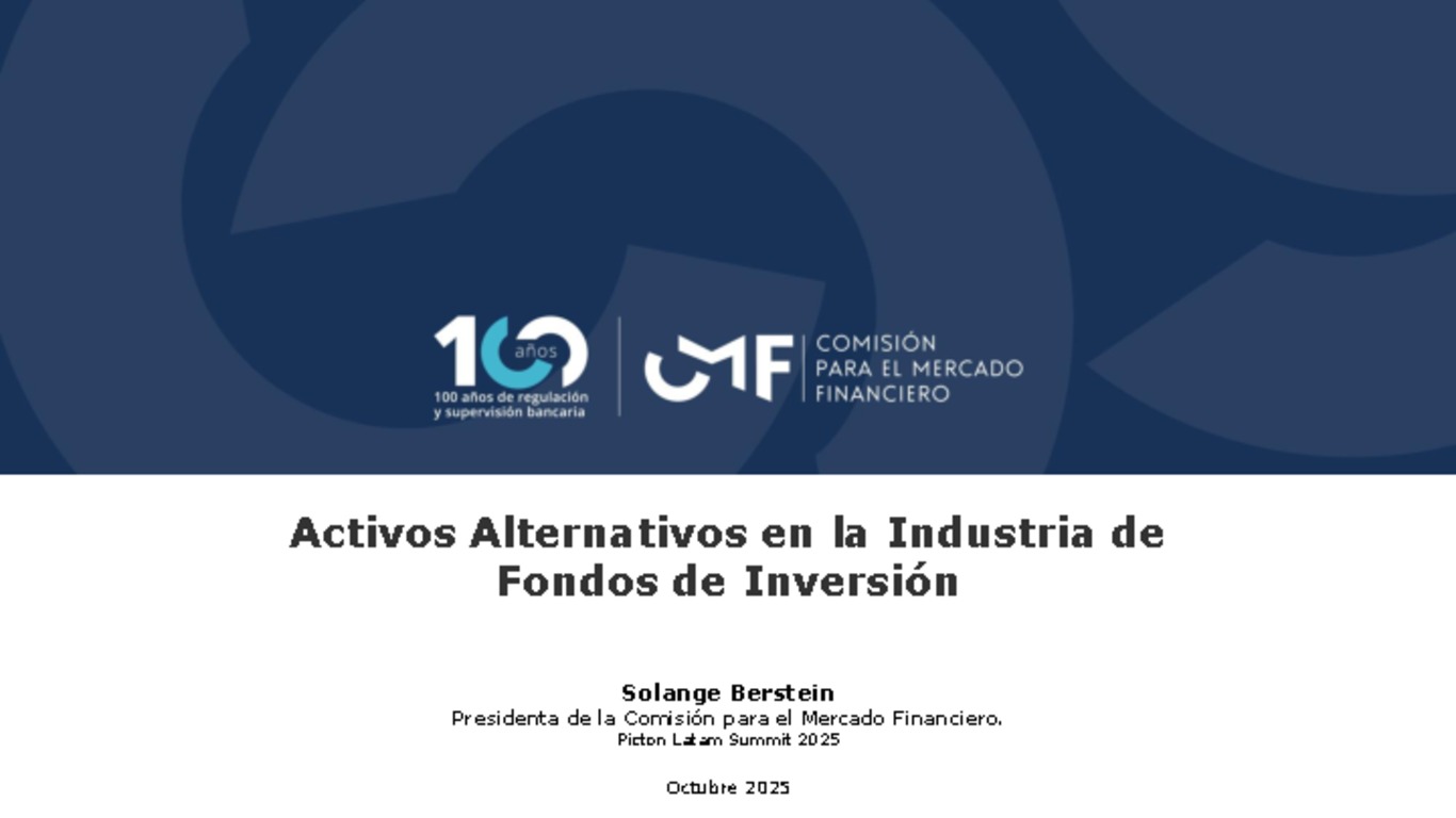 Activos Alternativos en la Industria de Fondos de Inversión