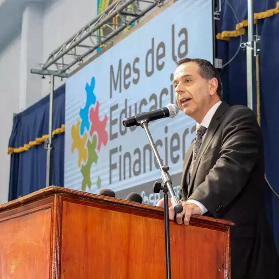 Ministro de Hacienda y autoridades del Mercado Financiero inauguraron hoy el Mes de la Educación Financiera