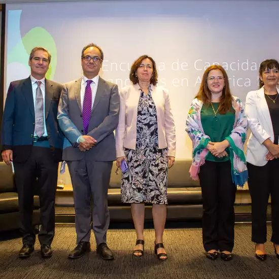 Presidenta Solange Berstein presentó los resultados de la 2ª Encuesta de Medición de Capacidades Financieras en América Latina: Chile 2023
