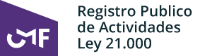 Registro Público de Actividades Ley 21.000