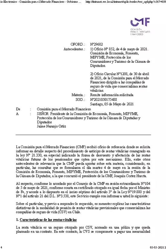 Oficio al Presidente de la Comisión de Economía, Fomento, MIPYME, Protección de los Consumidores y Turismo de la Cámara de Diputadas y Diputados