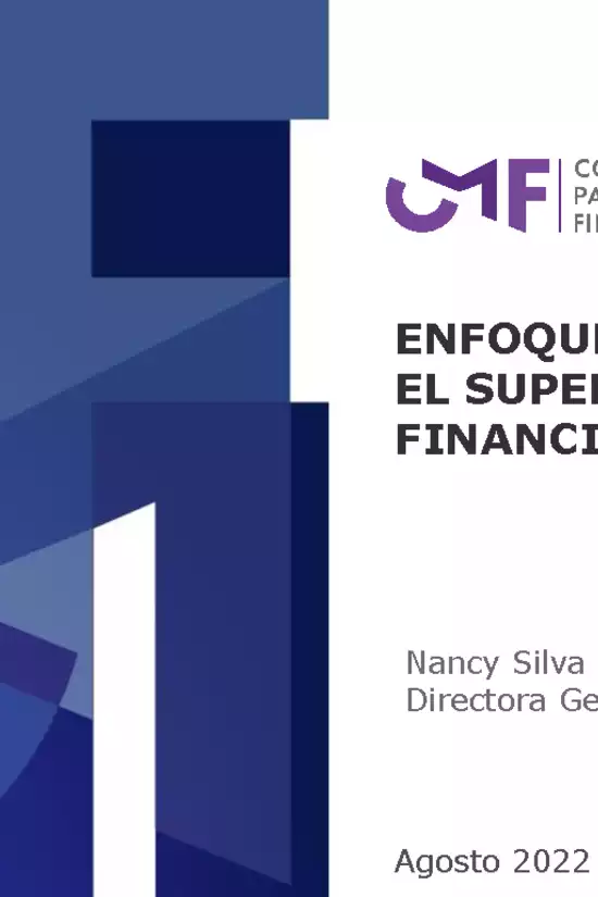 Presentación "Enfoque de Género en el Supervisor Financiero Chileno"
