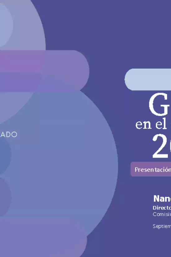 Presentación: Género en el Sistema Financiero 2022