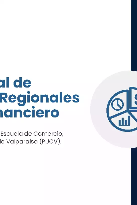 Presentación Informe Anual de Estadísticas Regionales del Sector Financiero 2024 - Roberto Yany, Pontificia Universidad Católica de Valparaíso
